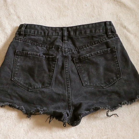 High Rise Denim Short - Picture 2 of 2